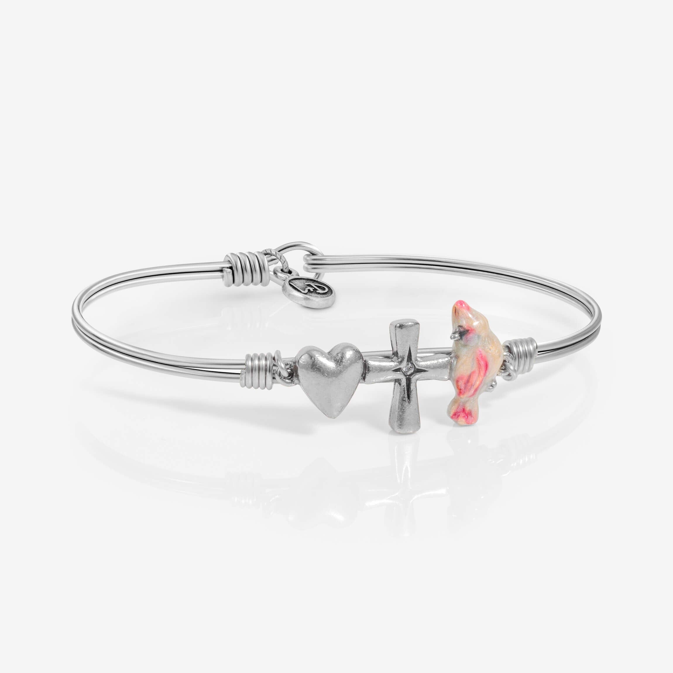Love, Faith Her Remembrance Bangle Bracelet – Luca Danni