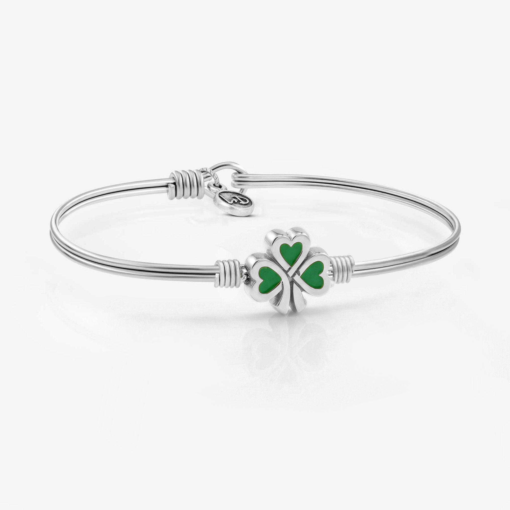 Lucky_Shamrock_Bangle_Bracelet Lucky_Shamrock_Bangle_Bracelet