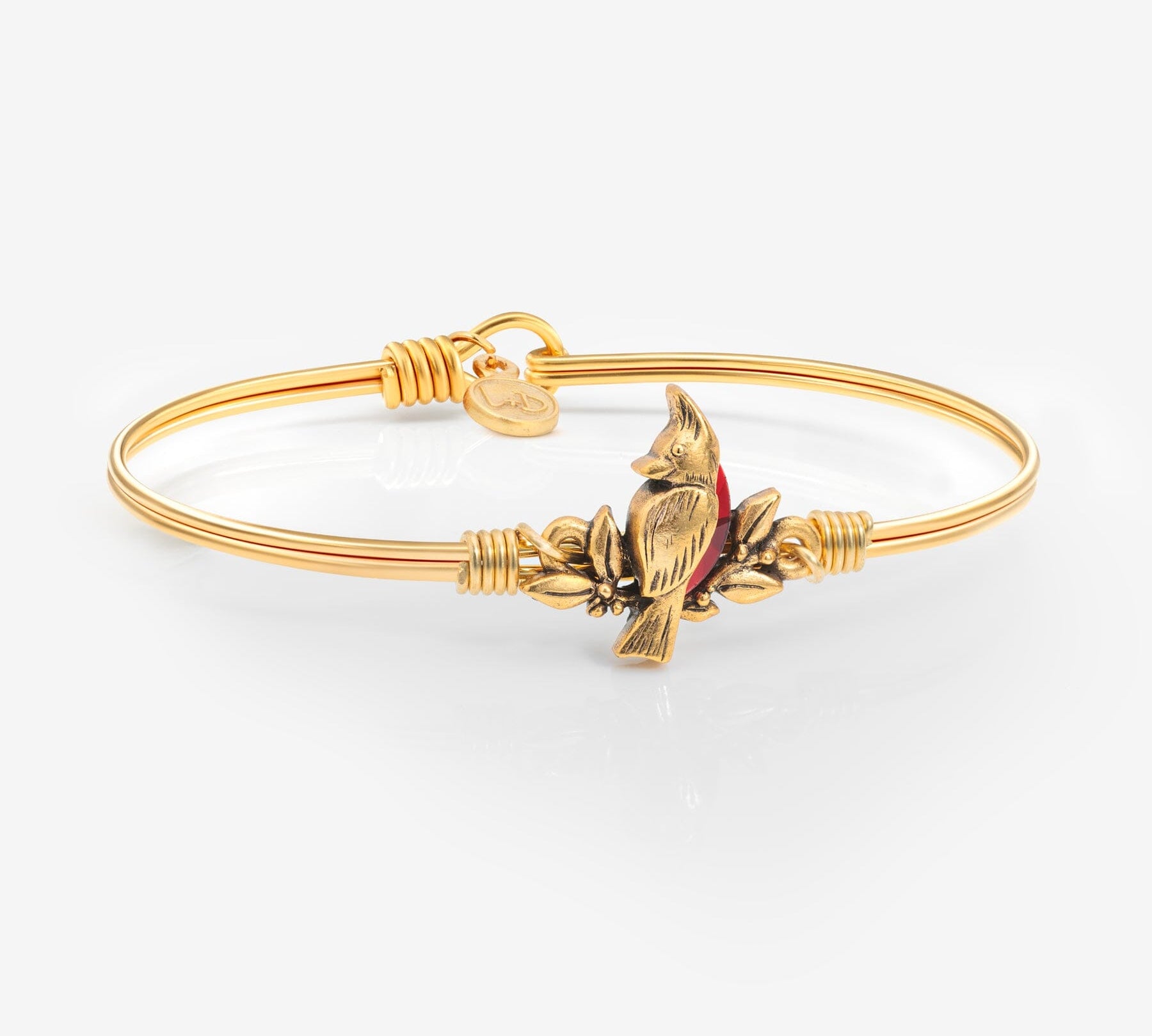 Always Near Cardinal Bangle Bracelet