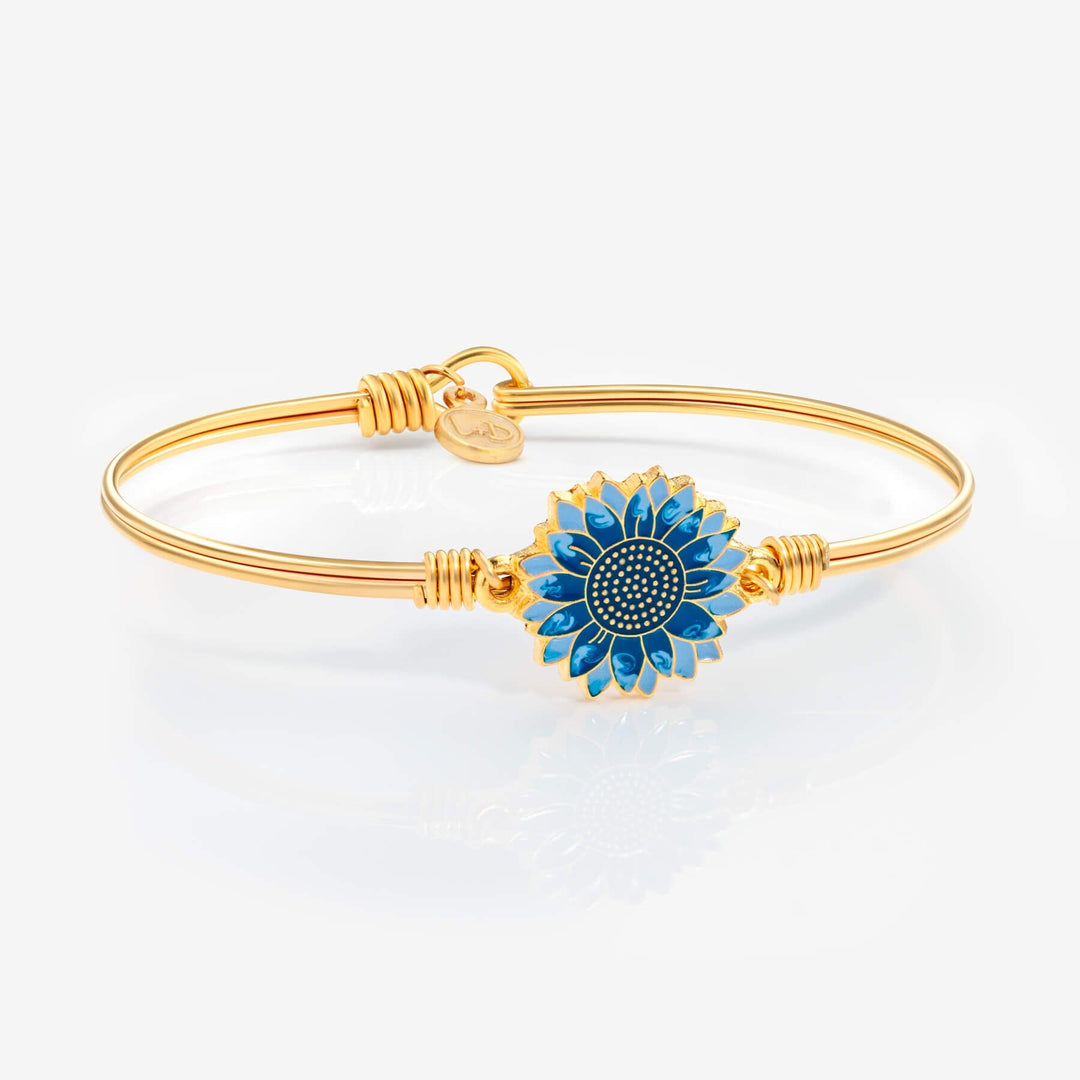 Sunflowers online Bangle Bracelet For Women