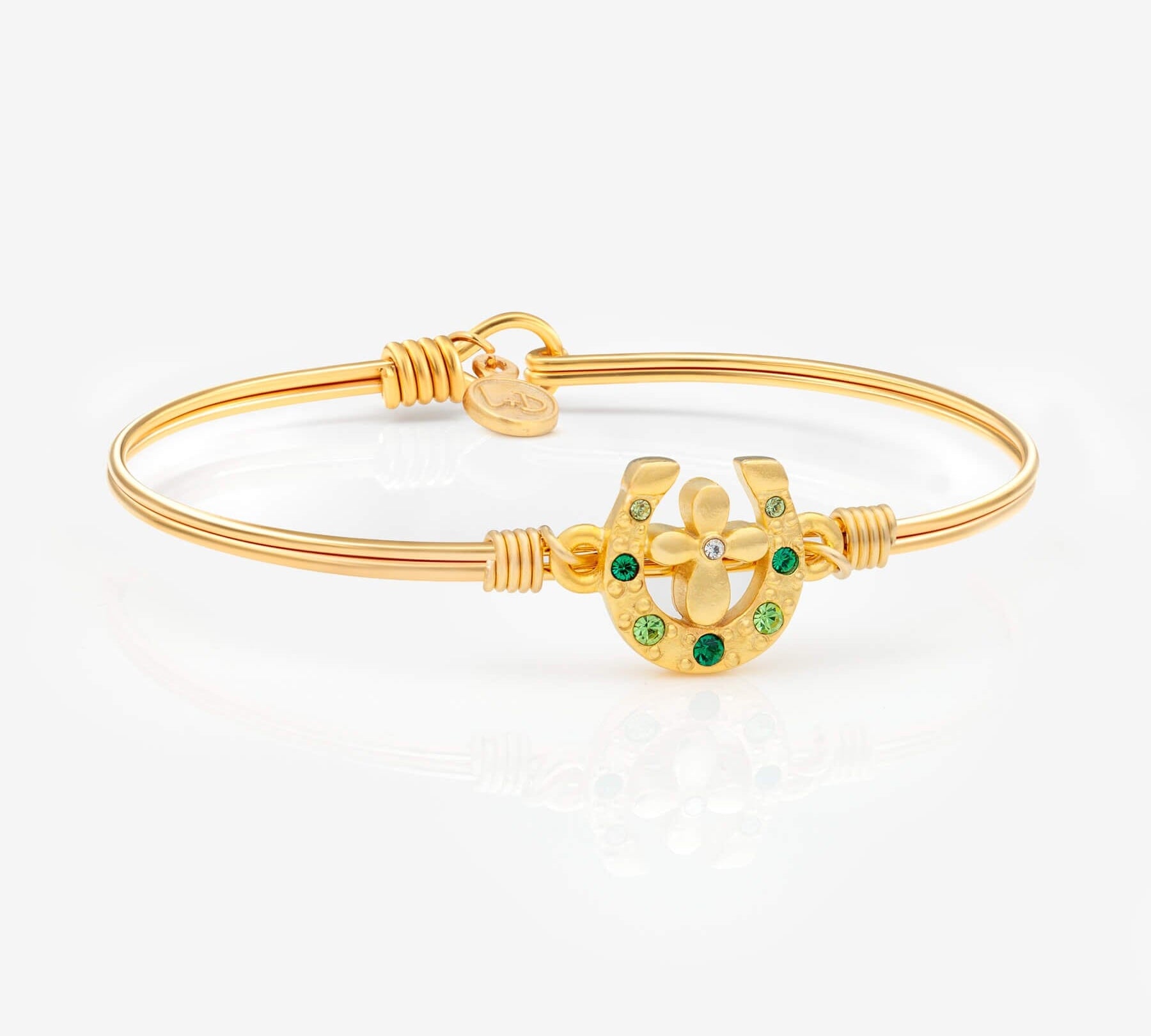 Luck & Faith Bangle Bracelet