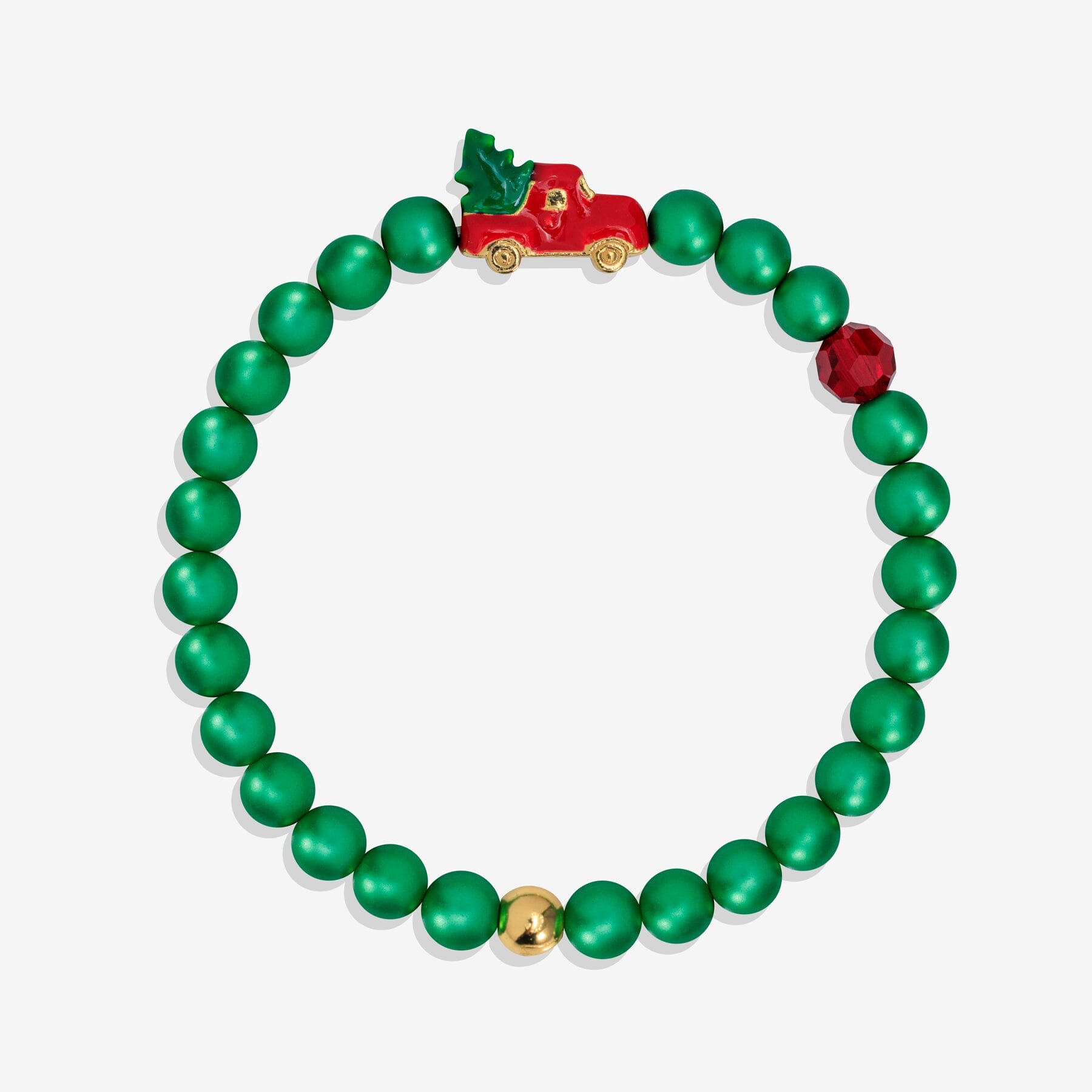 Holiday Vintage Truck Stretch Bracelet