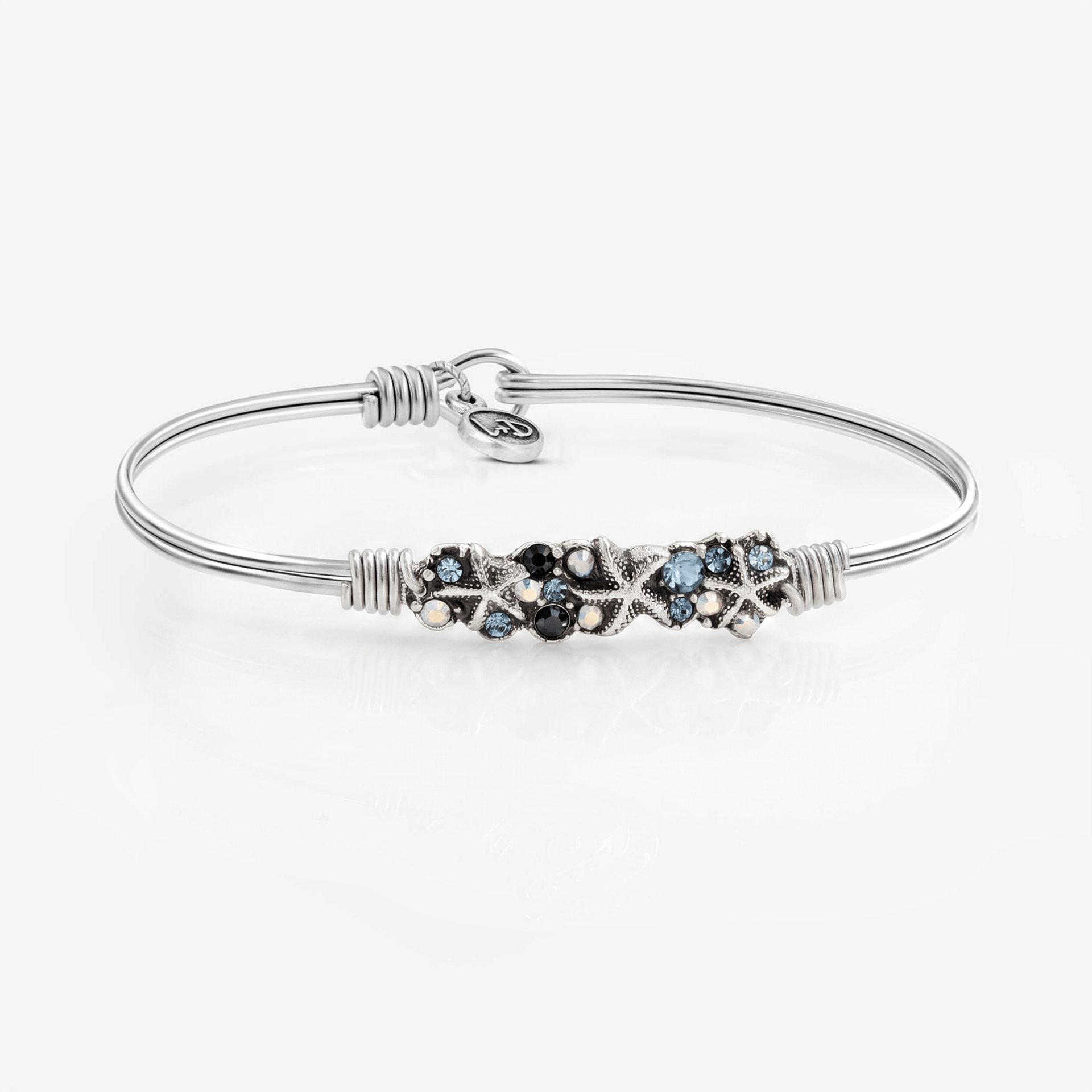 Starfish Medley Bangle Bracelet – Luca + Danni