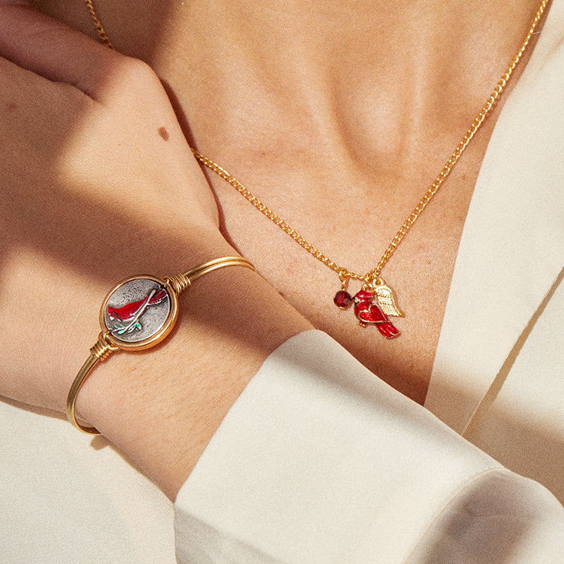 Luca and danni cardinal necklace Clearance