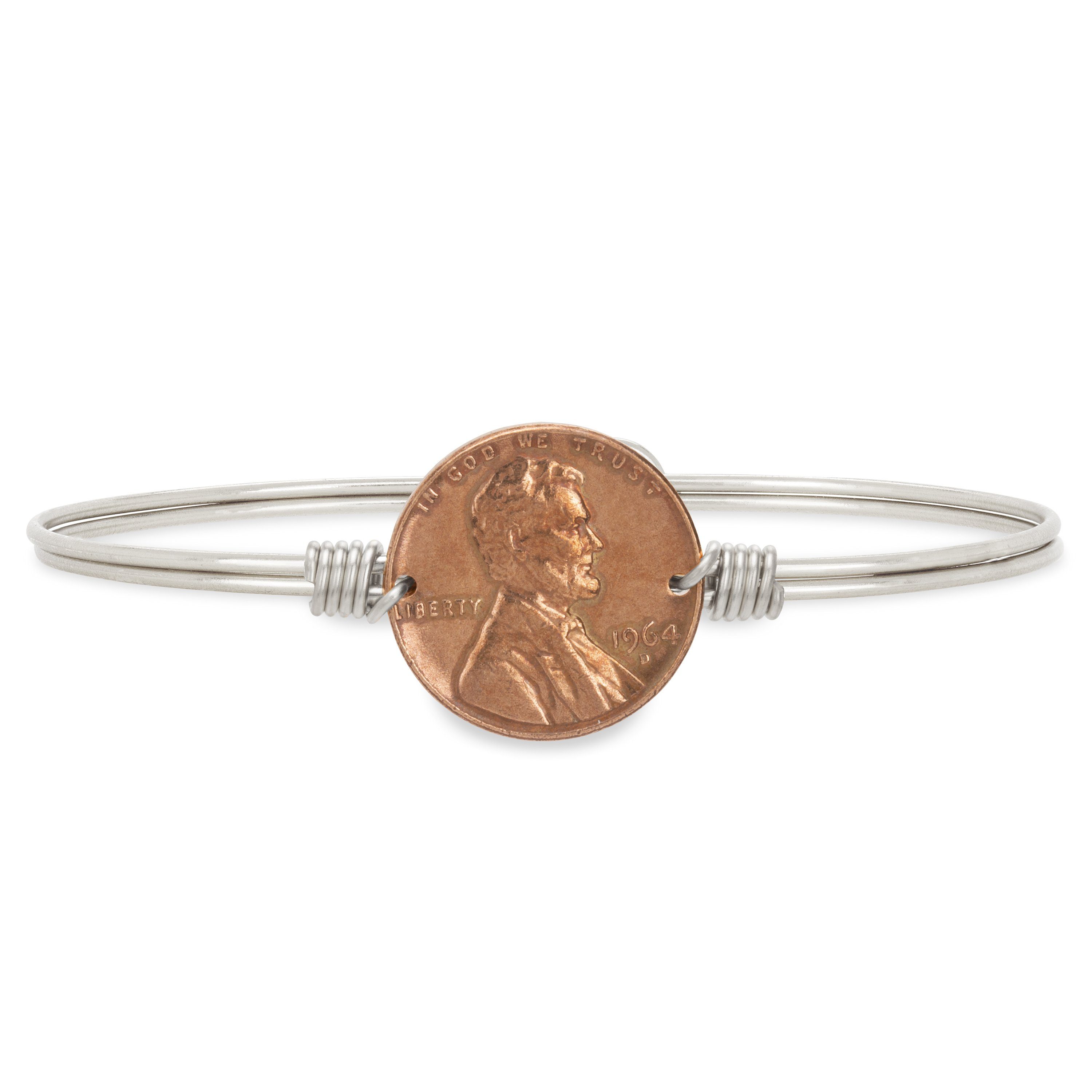 Copper penny clearance bracelet