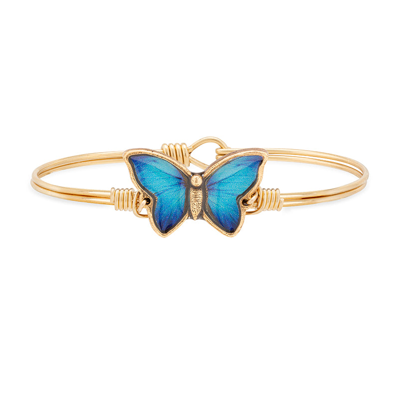 Butterfly bangle bracelet discount