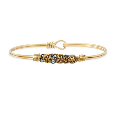 Sand Dollar Medley Bangle Bracelet | Luca + Danni