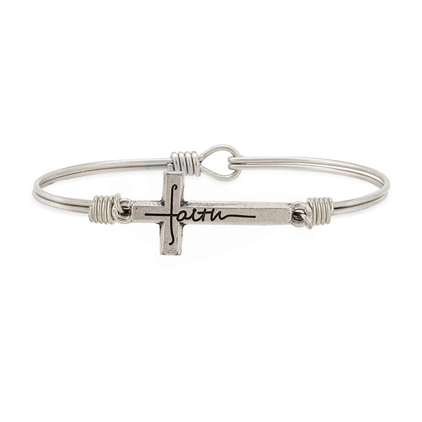 Alex and ani on sale sideways cross bracelet