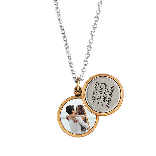I love you to the moon and back personalized necklace deals