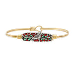 Cardinal Medley Bangle Bracelet choose finish:Brass Tone